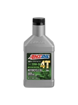 ACEITE AMSOIL 20W-50 4T PERFORMANCE 100% SYNTETHIC 946 ML